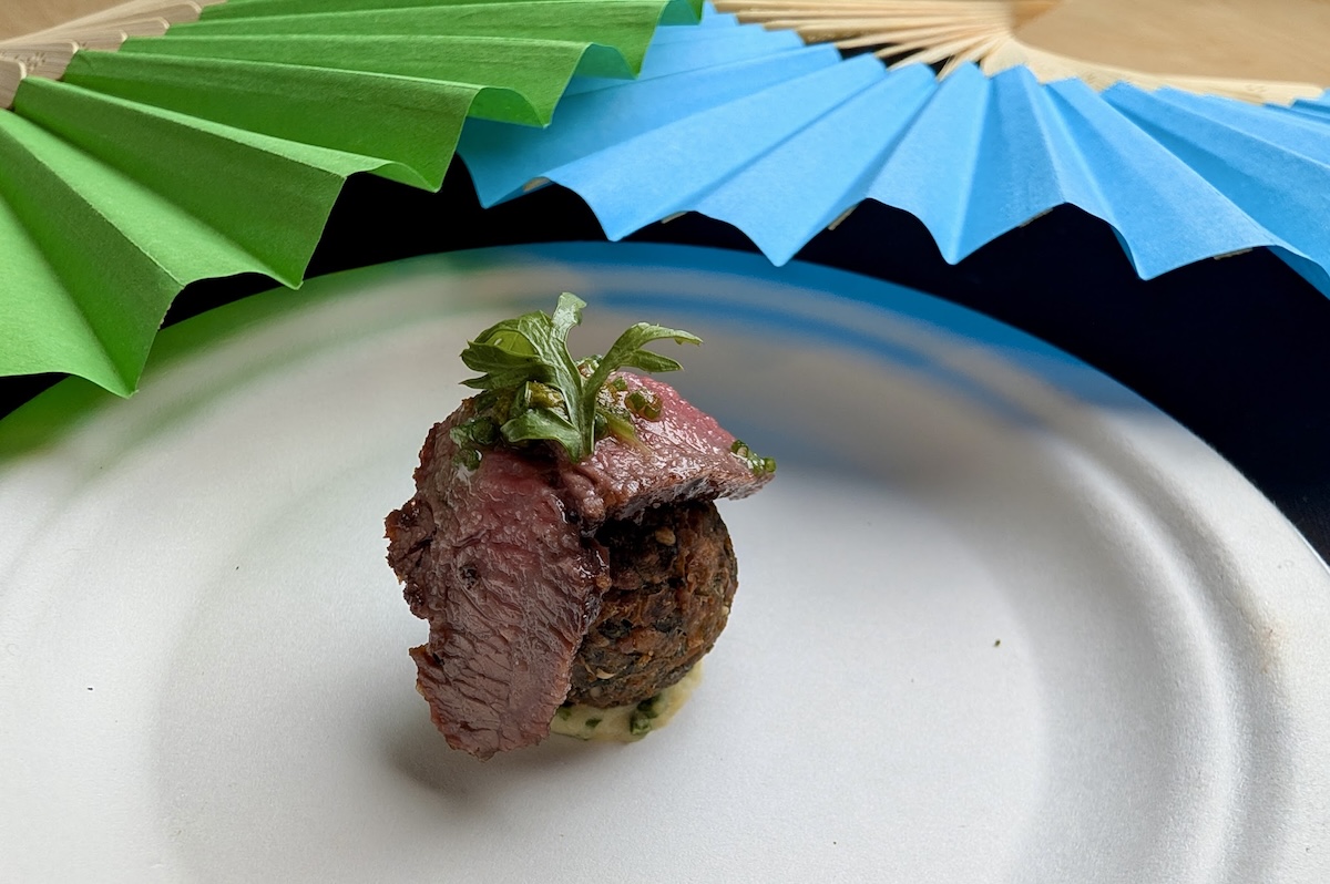 Guard & Grace made an award-winning bite featuring oak-grilled wagyu. | Photo by Linnea Covington