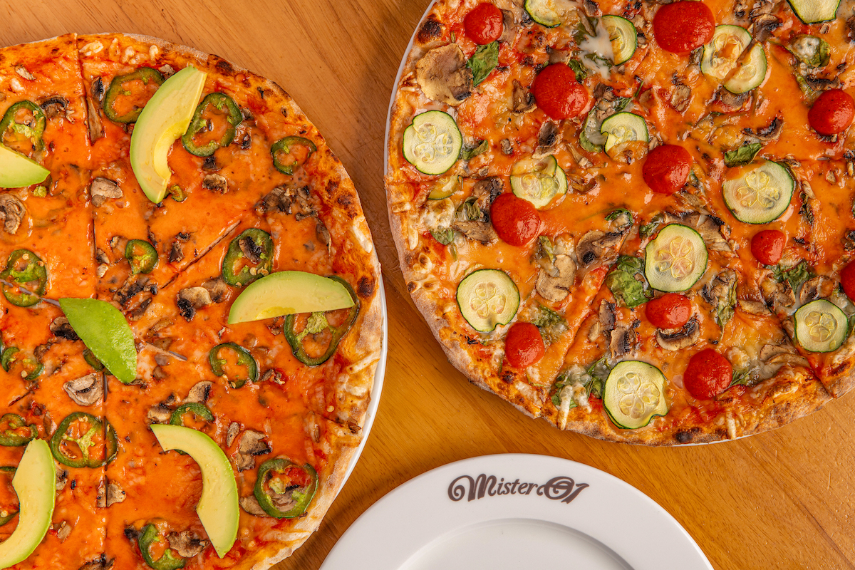 Mister O1 Extraordinary Pizza recently opened its third Georgia location at Inman Quarter, serving its signature pizzas alongside salads, calzones, and more. | Photo by Mister O1 Extraordinary Pizza