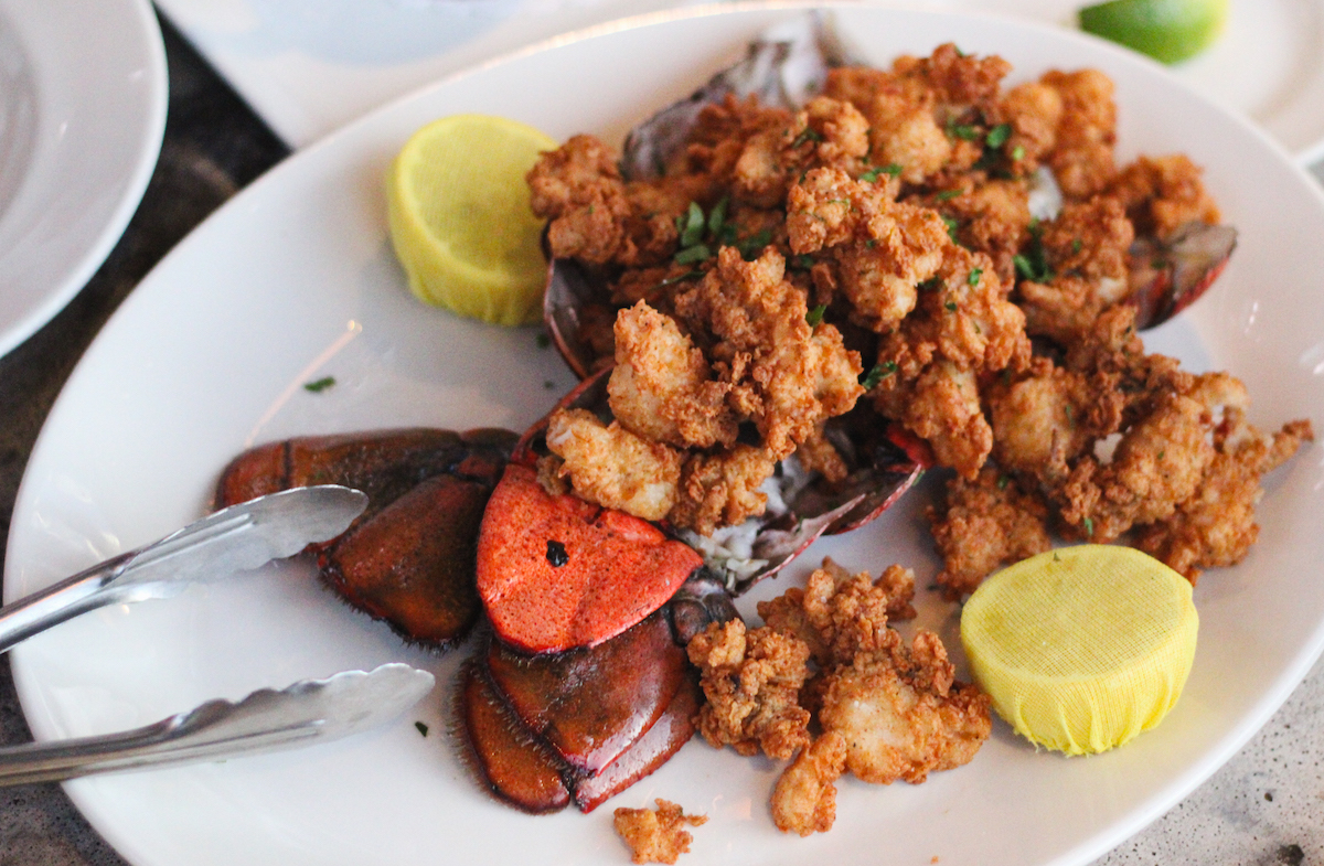 Little Alley Steak ATL - DiningOut Crispy Maine lobster is one of the seafood dishes giving steak some competition at Little Alley Steak. | Photo by Little Alley Steak