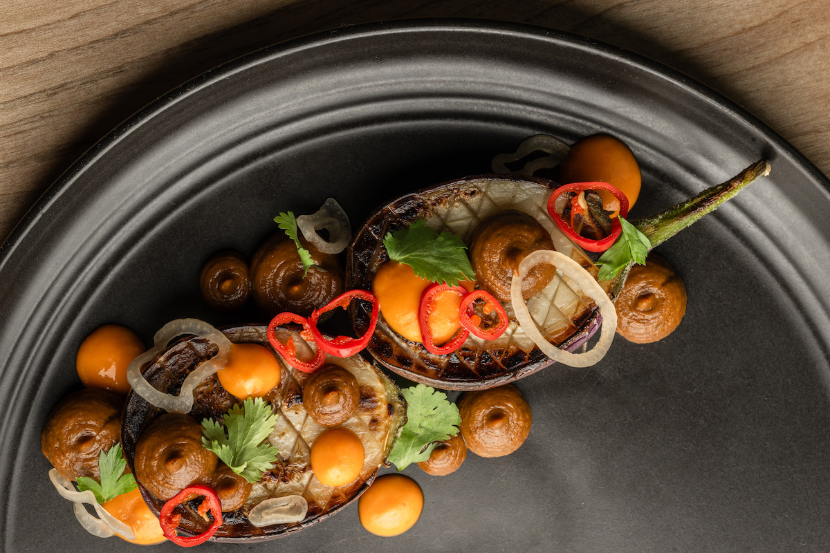 Melengene showcases chef Demetrius Brown’s approach to the flavors and culinary traditions of the African diaspora at Heritage, his new Summerhill restaurant. | Photo by Lauren Lynn Foto