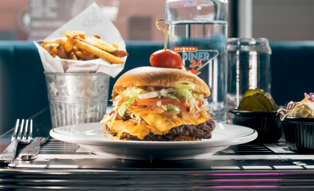 Burgers, shakes, and so much more. | Photo courtesy of Diner 24