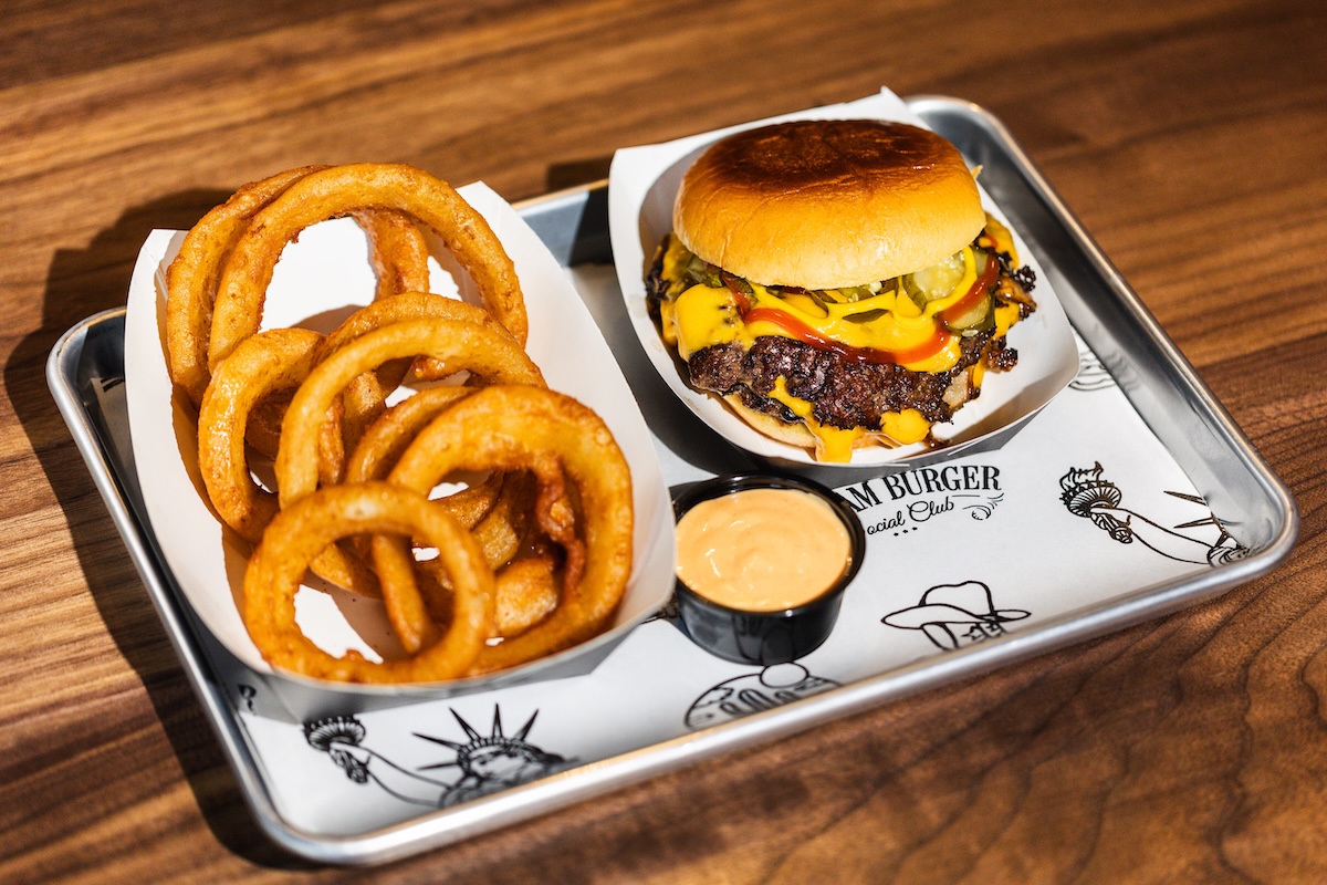 Gotham Burger Social Club is now open in NYC. | Photo by Patrick Dolande