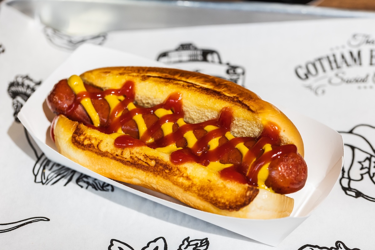 Head to Gotham Burger Social Club for a solid hot dog and more. | Photo by Patrick Dolande