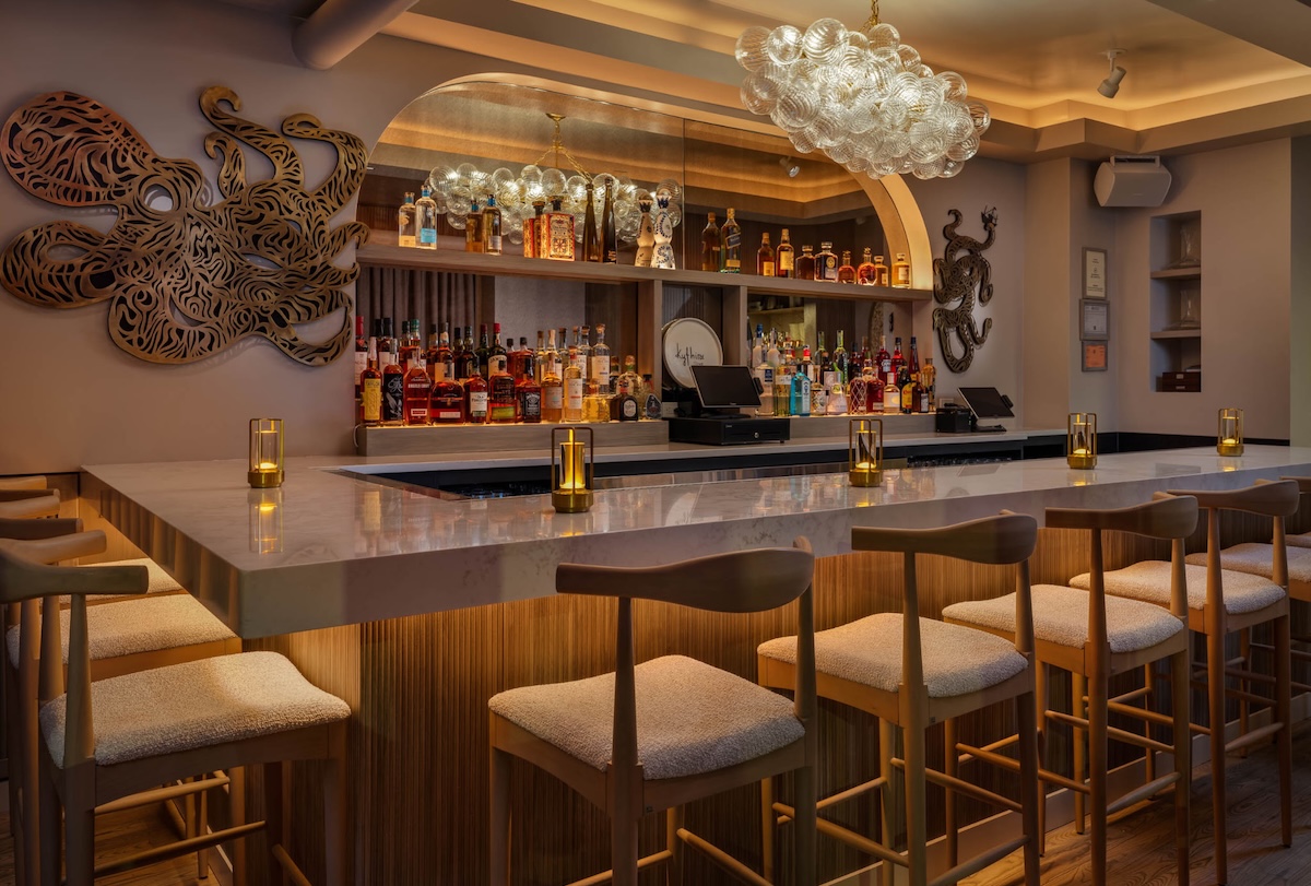 NYC has a sexy new bar to check out. | Photo courtesy of Kythira NP