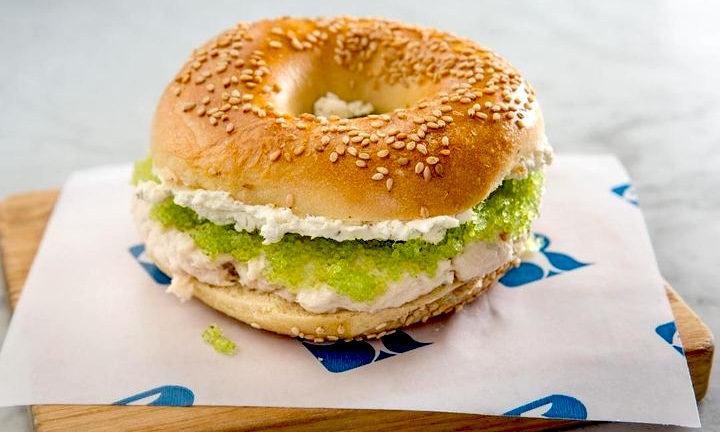 NYC_Russ and Daughters _bagel - DiningOut The Super Heebster is a favorite. | Photo courtesy of Russ and Daughters