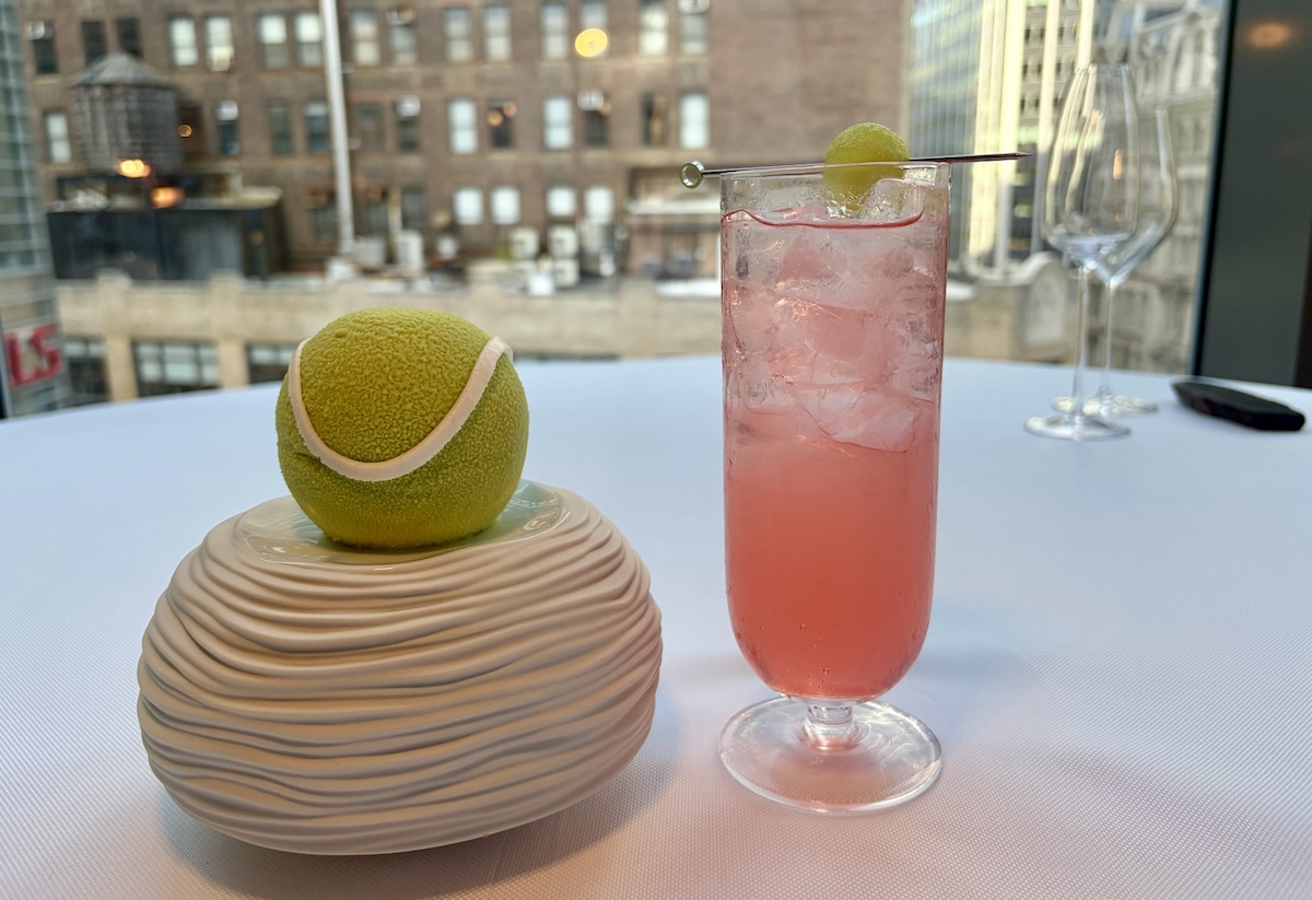 The Honey Deuce and Match Point dessert at Elcielo New York | Photo courtesy of Elcielo