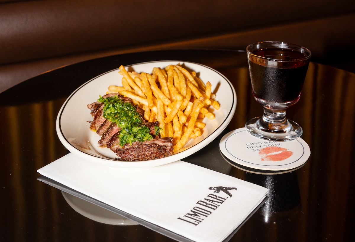 Celebrate Sunday with Steak Frites. | Photo courtesy of Limo Bar