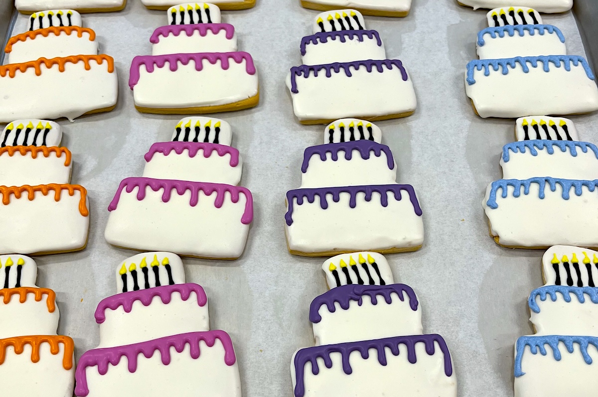 The Pawty Cake Cookies. | Photo Courtesy of Three Dog Bakery