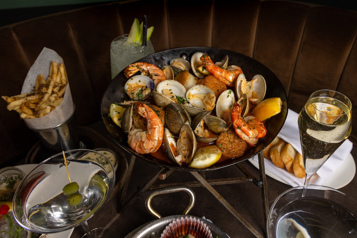 PHX_Maple_Ash_Courtesy of Maple Ash - DiningOut The fire-roasted seafood tower. | Photo courtesy of Maple & Ash