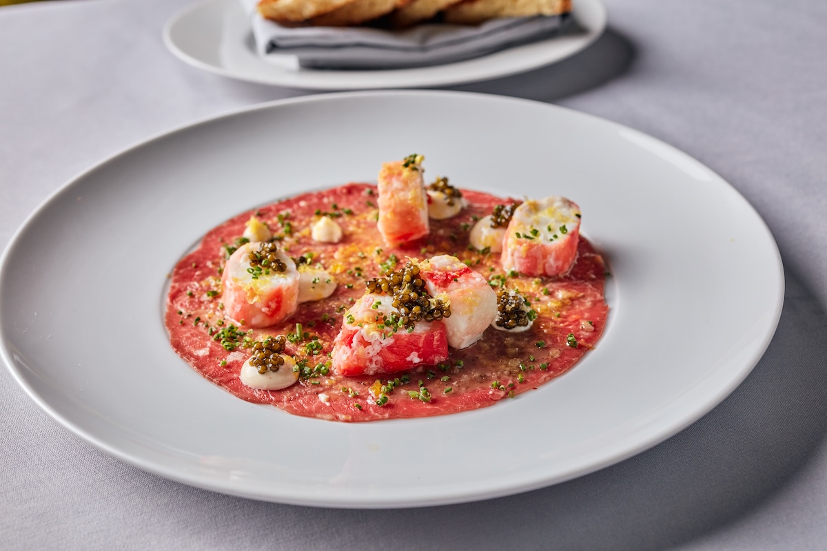 PHX_Maple_Ash_Maple Ash Wagyu Beef Carpaccio - Photo Courtesy of Maple Ash - DiningOut Don't skip the wagyu beef carpaccio. | Photo courtesy of Maple & Ash