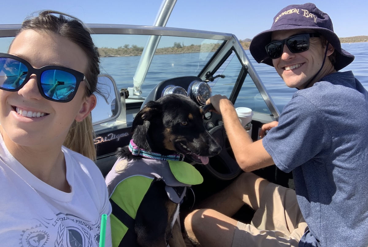 Sophie, owned by the director of food and beverage at Scorpion Bay Grill and Marina. | Photo courtesy of Matt Osterman