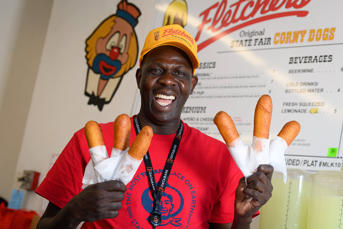 Fletcher’s Original Corny Dogs have been a State Fair of Texas tradition for generations. | Photo by the State Fair of Texas