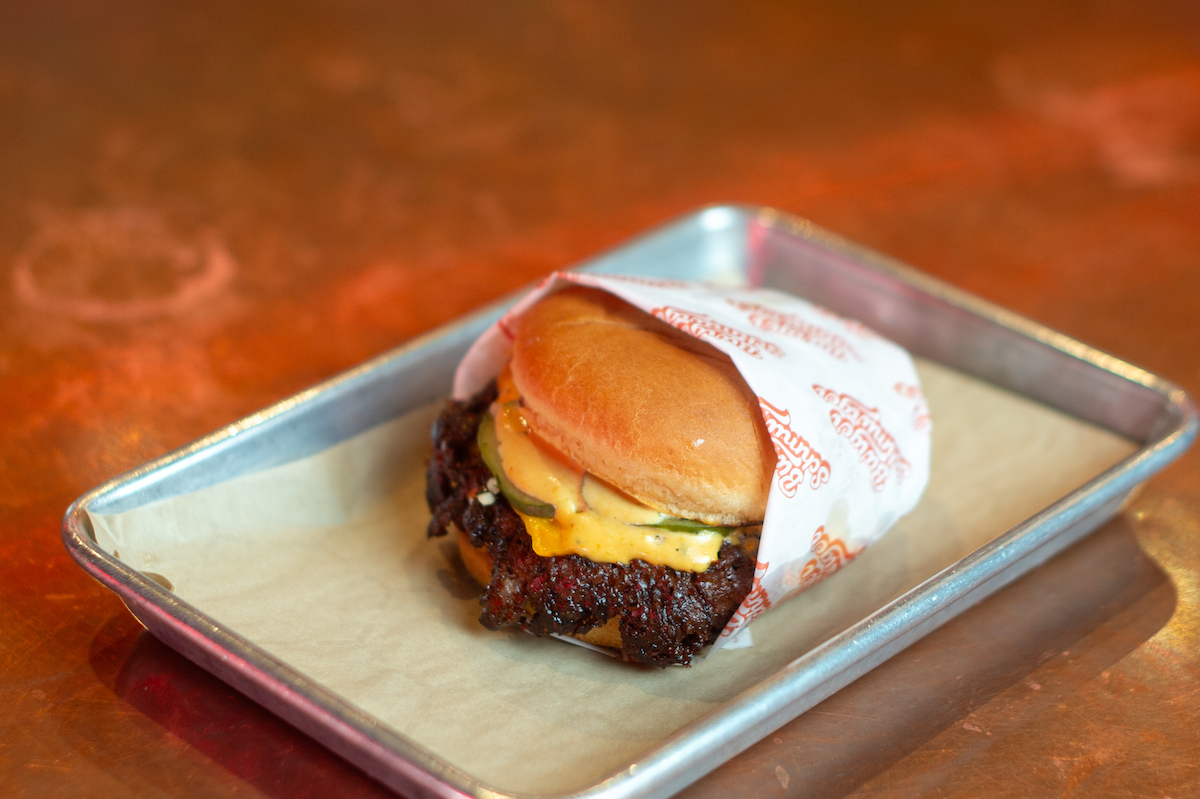 East Dallas favorite Burger Schmurger is closing in on a major milestone: its 500,000th smashed patty. | Photo by Burger Schmurger