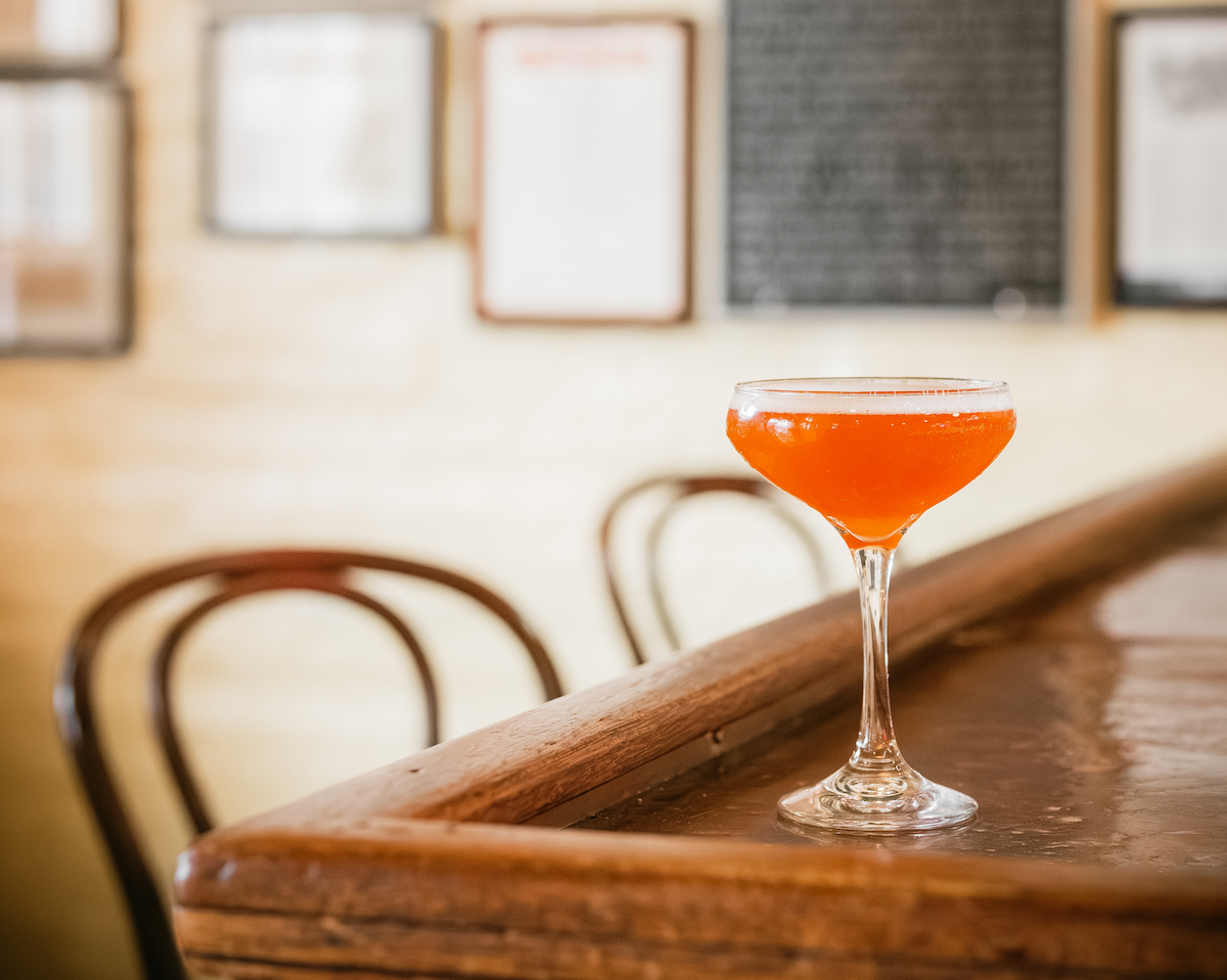 A cocktail at the bar at S&D Oyster Company, which is marking its 50th anniversary with food and drink specials throughout the week. | Photo by S&D Oyster Company
