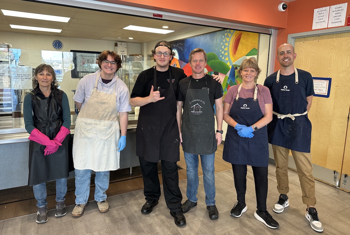 Chefs at the Shelter in Boulder. | Photo by Lindsey Sharp