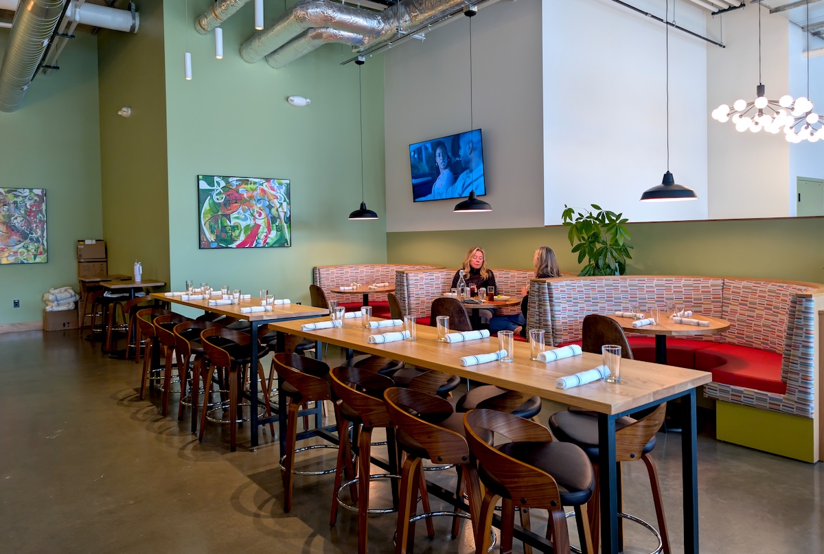Risica offers casual Italian and great pizza. | Photo by Linnea Covington