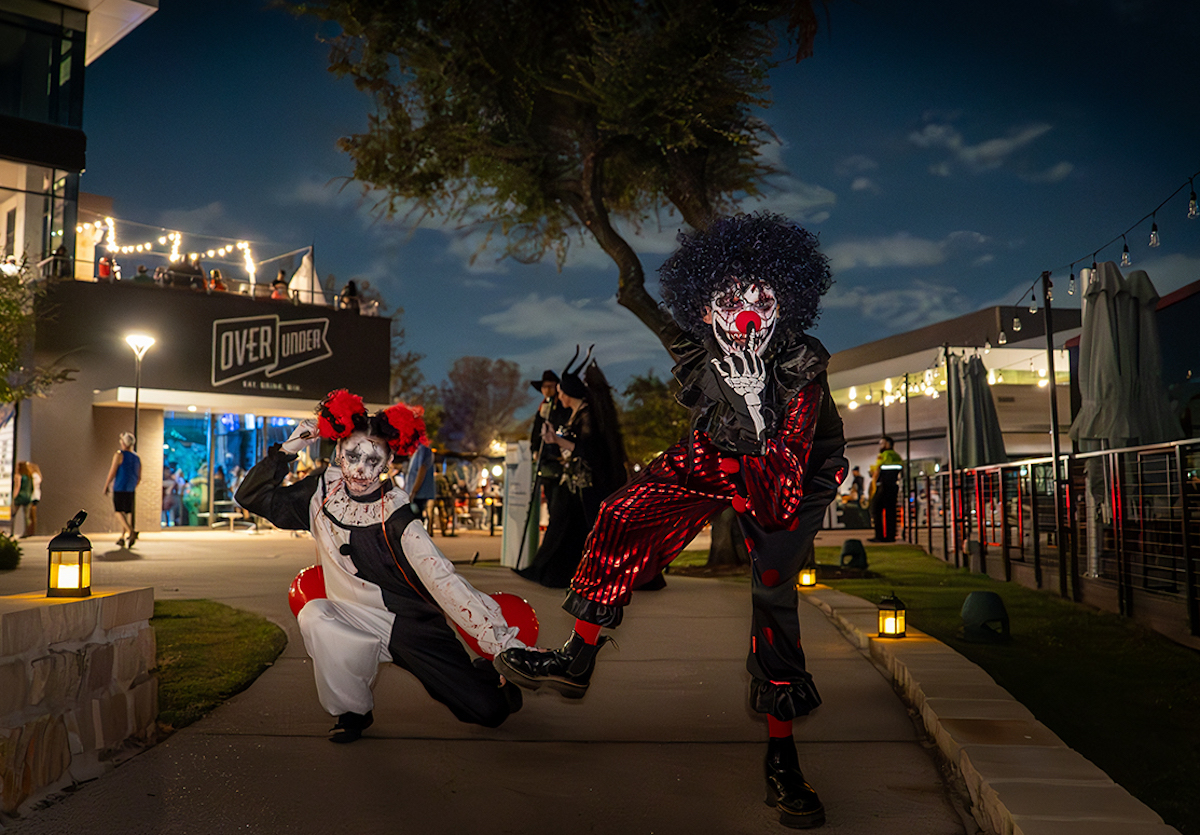 The Village DAL - DiningOut Costumed characters bring the scares to Nightmare on Main Street at The Village Dallas, which returns with a Halloween block party, DJs, drinks, and a costume contest. | Photo by The Village Dallas