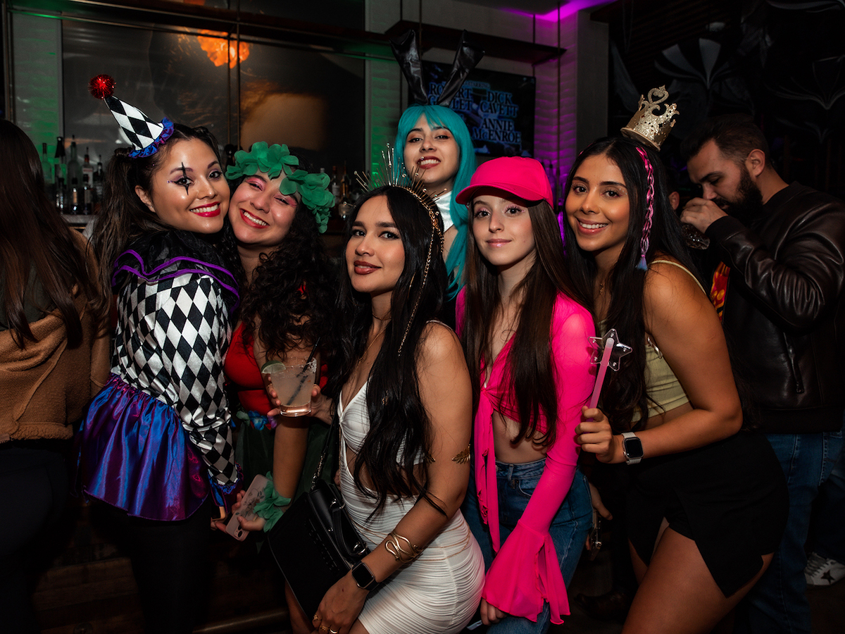 Kai Lounge DAL - DiningOut Costumed revelers get into the Halloween spirit at Kai Lounge, which will transform into a dark carnival for its Freakshow Halloween party. | Photo by Kai Lounge