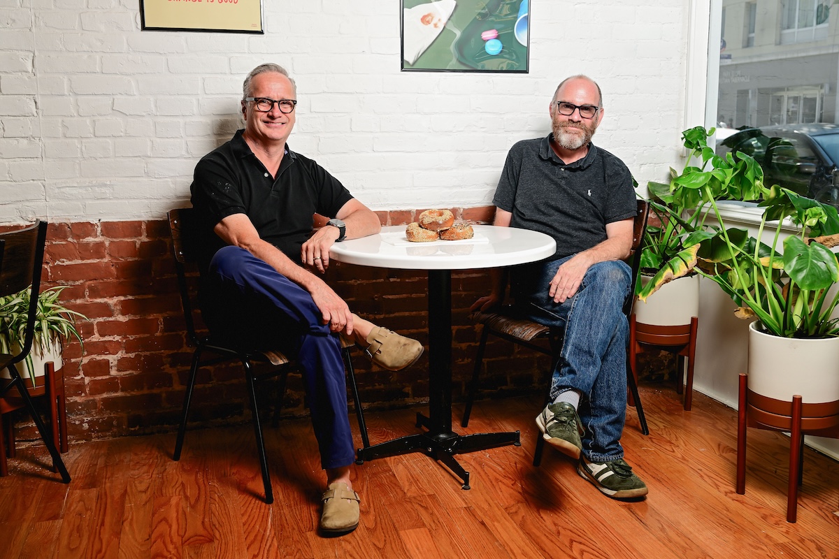 Caputo Bagels is owned by James Caputo and Rafi Hasid. | Photo by Max Flatow