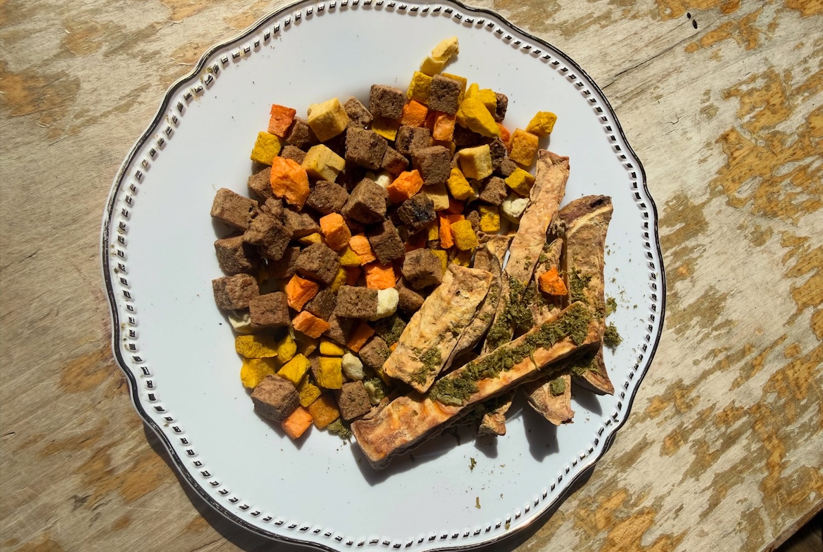 NYC_Château Le Woof_dog food - DiningOut There's a whole freeze dried raw bar. | Photo courtesy of Château Le Woof