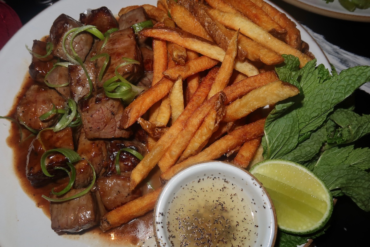 The Shaking Beef Frites at Good Company. | Photo by Jess Bozzello