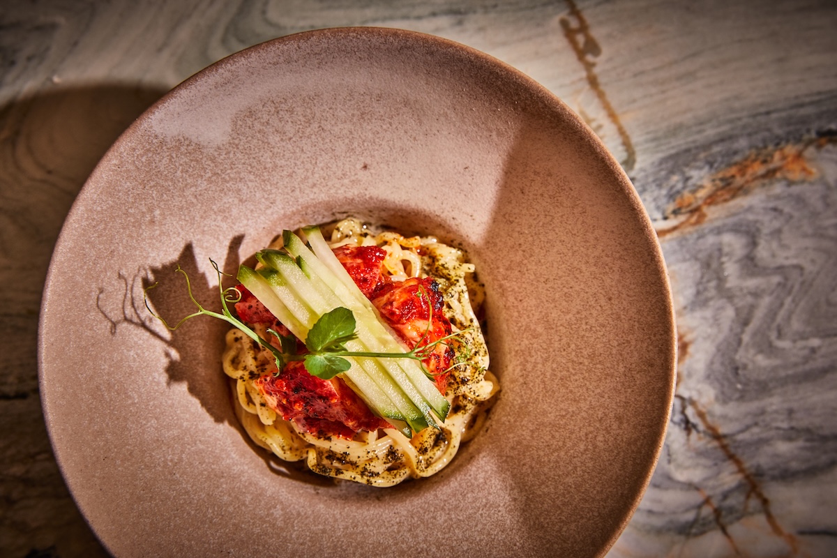 Chili Lobster Ramyun at Oiji Mi. | Photo by Christian Harder