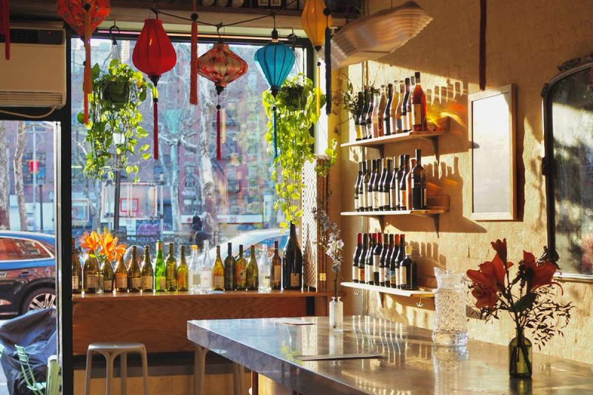 Lai Rai is a cool wine bar in Chinatown that serves ice cream. | Photo by Joyce Tang