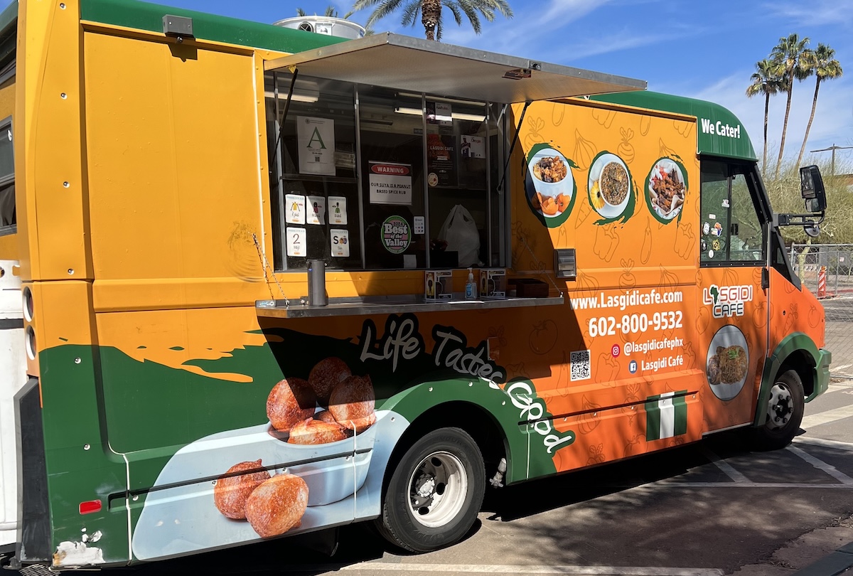 Lasgidi Cafe Food Truck. | Photo courtesy of Lasgidi Cafe