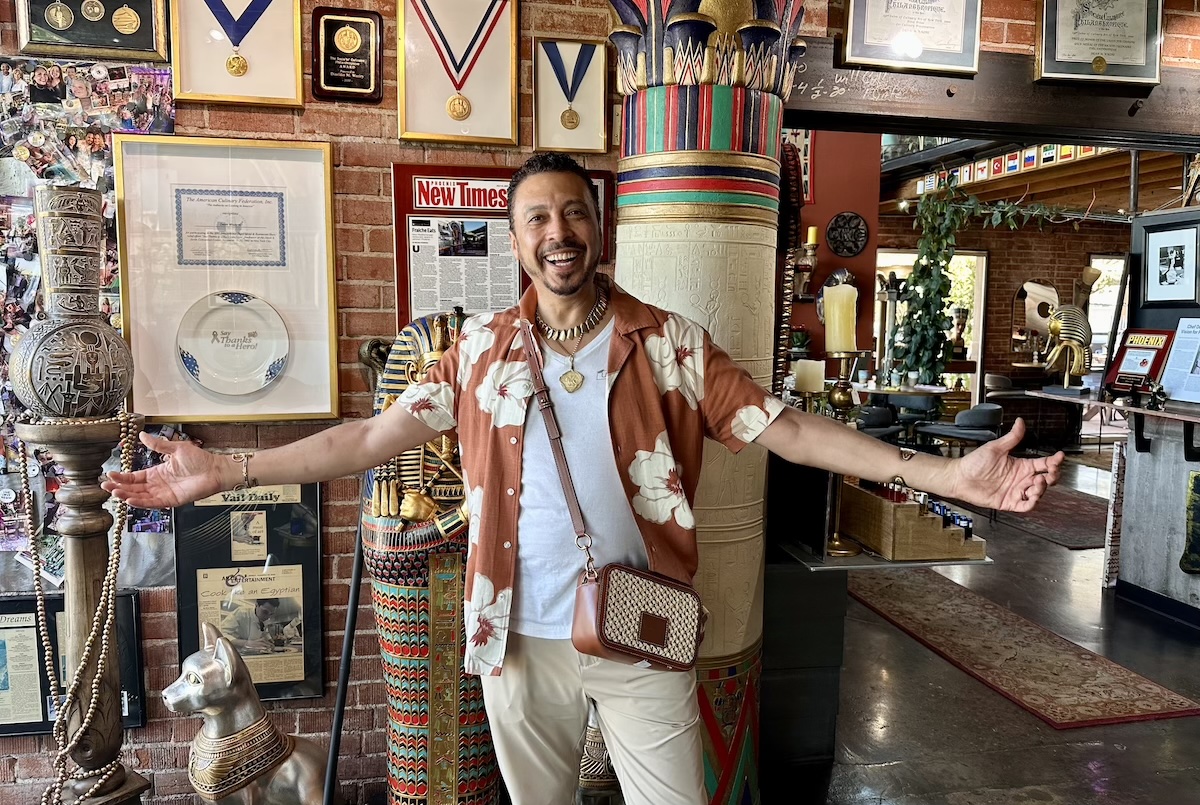 Portrait of Owner Dean Waziry at Urban Fraîche. | Photo by Camilla Richardson