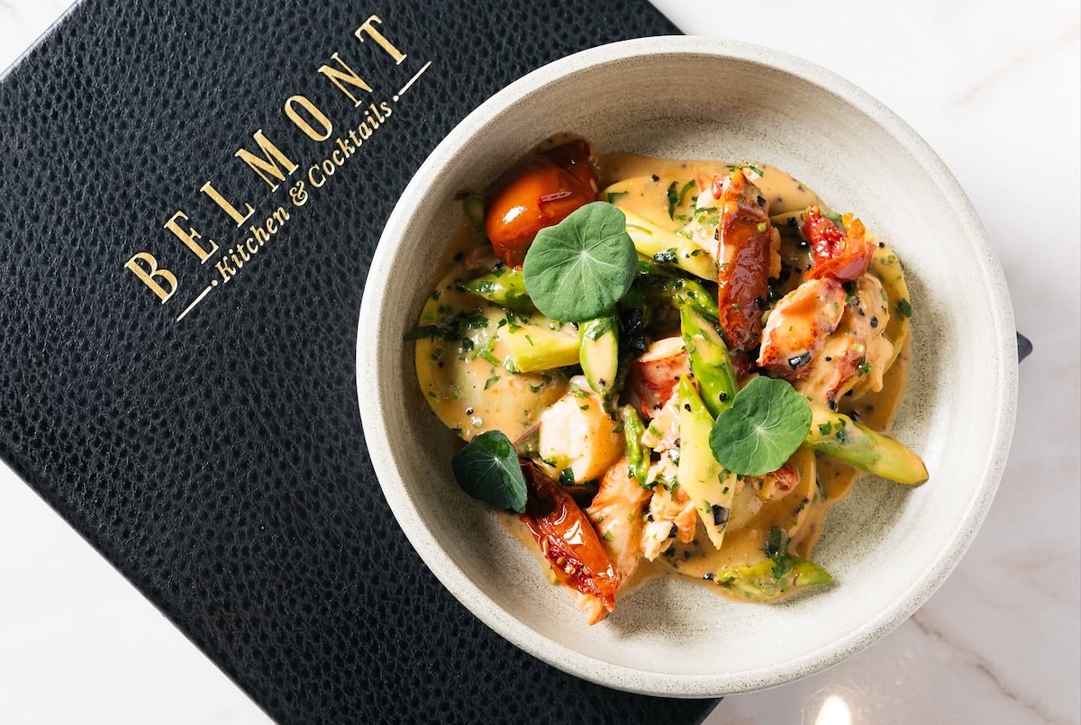 Chef Alex Stratta shows off what he can do at Belmont Kitchen & Cocktails in Scottsdale. | Photo courtesy of Belmont Kitchen & Cocktails