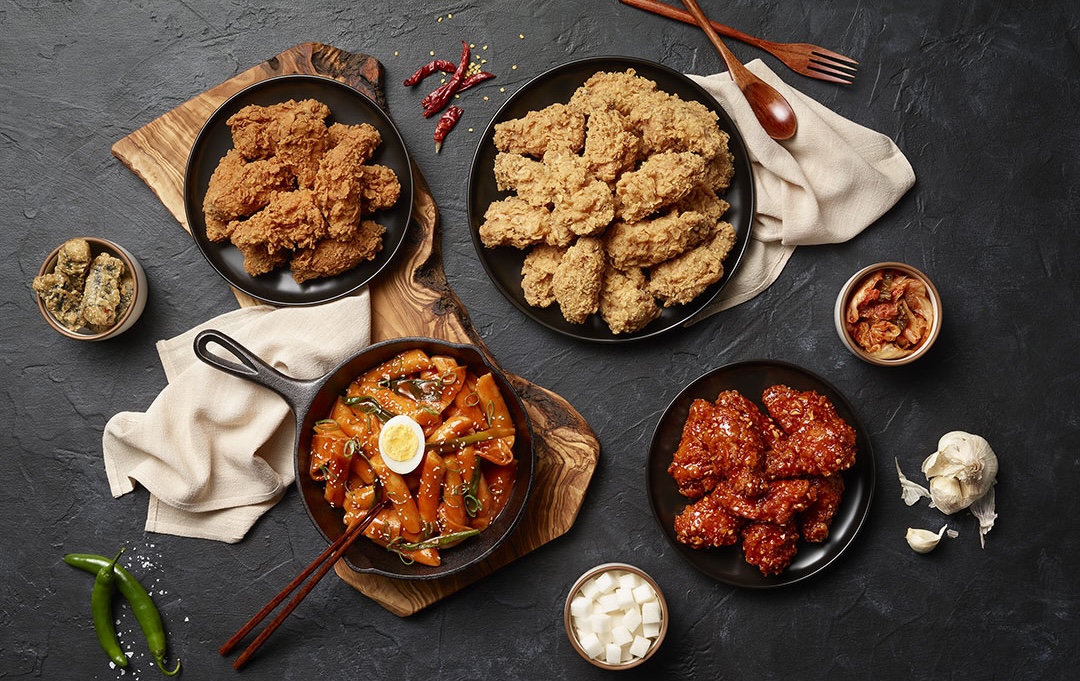 Asian-style wings await. | Photo courtesy of bb.q Chicken