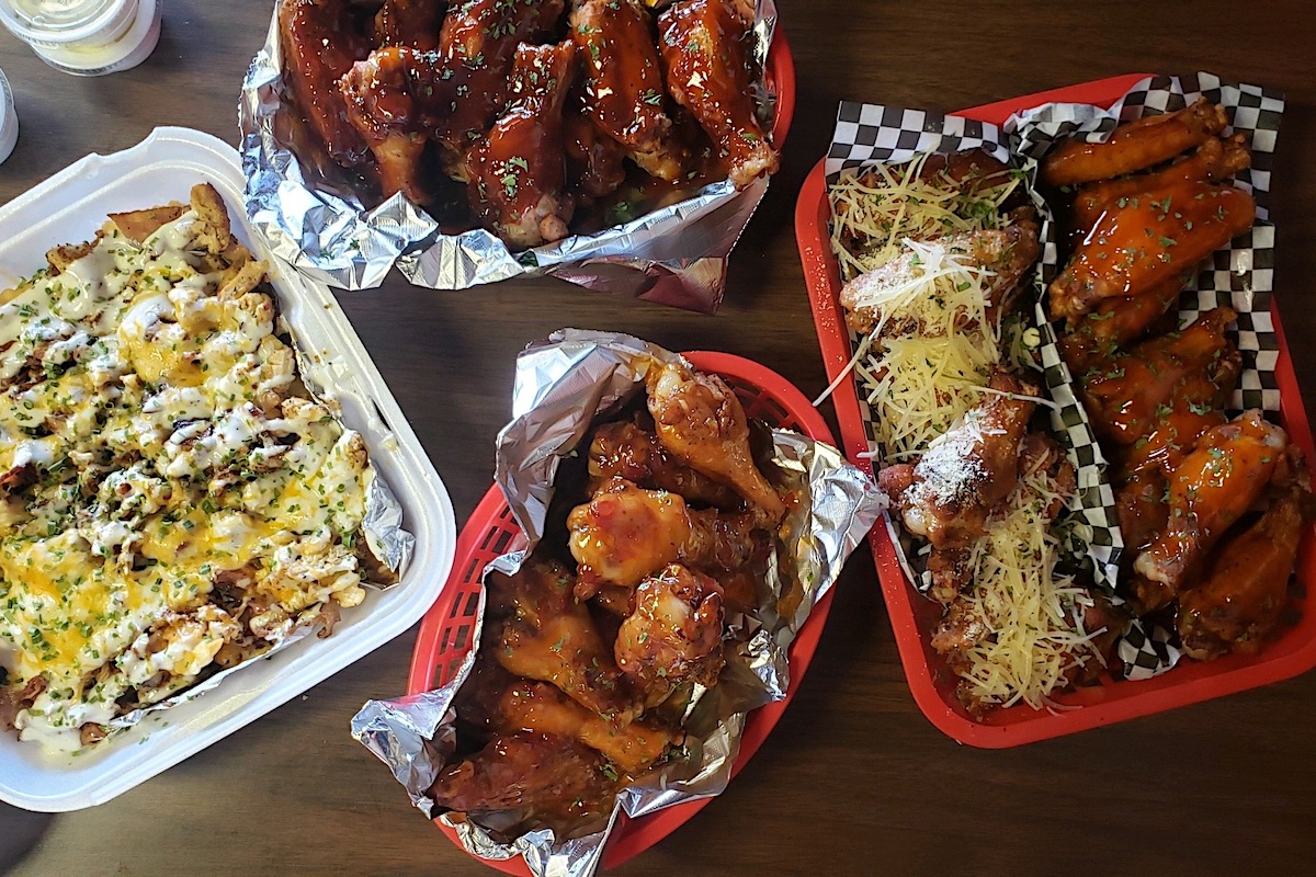 Settle in to Valley Wings for a tasty plate of comfort. | Photo by Anissa Kennedy