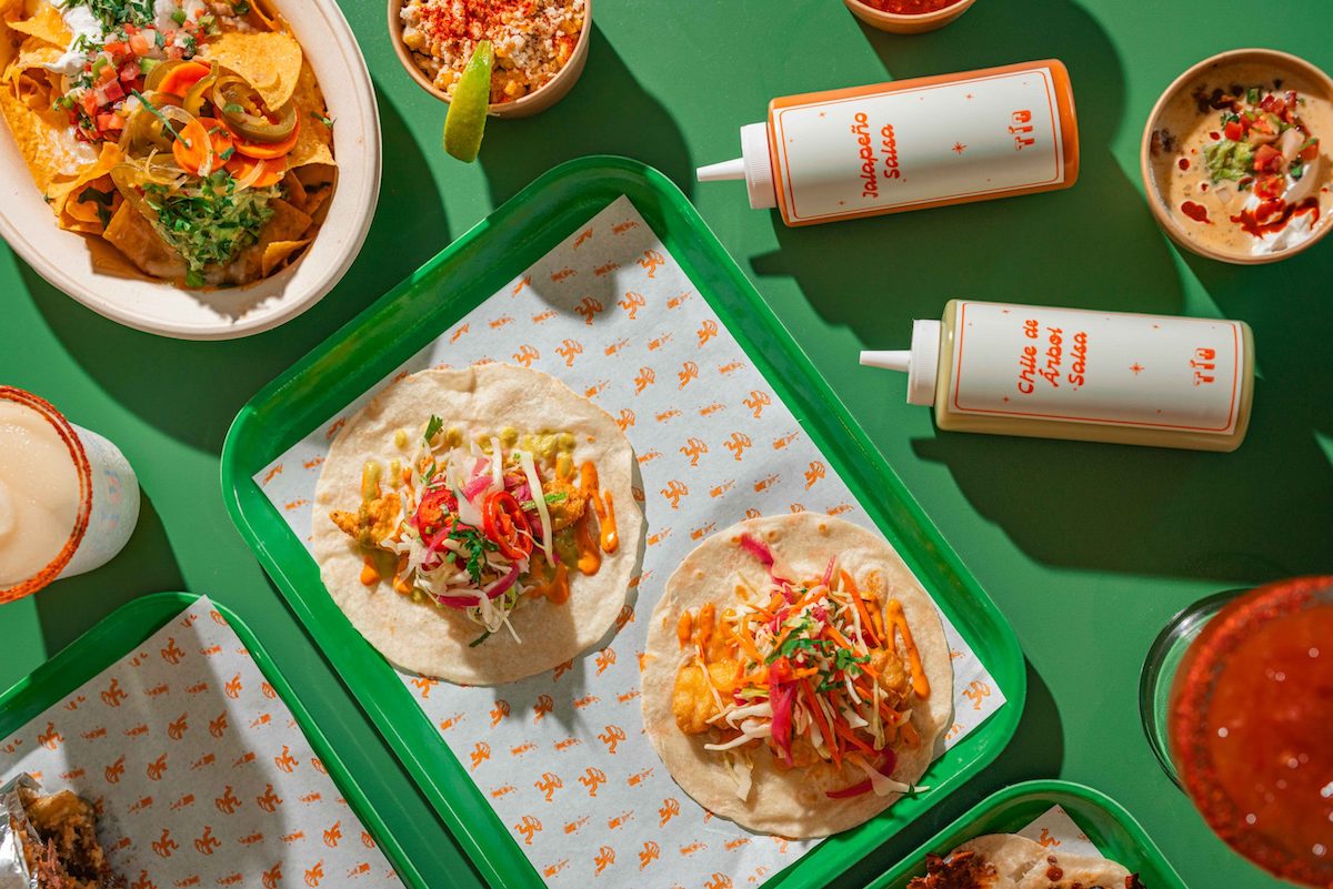 New North Dallas taqueria Tío serves tacos, burritos, bowls, margaritas, and aguas frescas on freshly made flour tortillas. | Photo by Tio Tacos Al Carbon