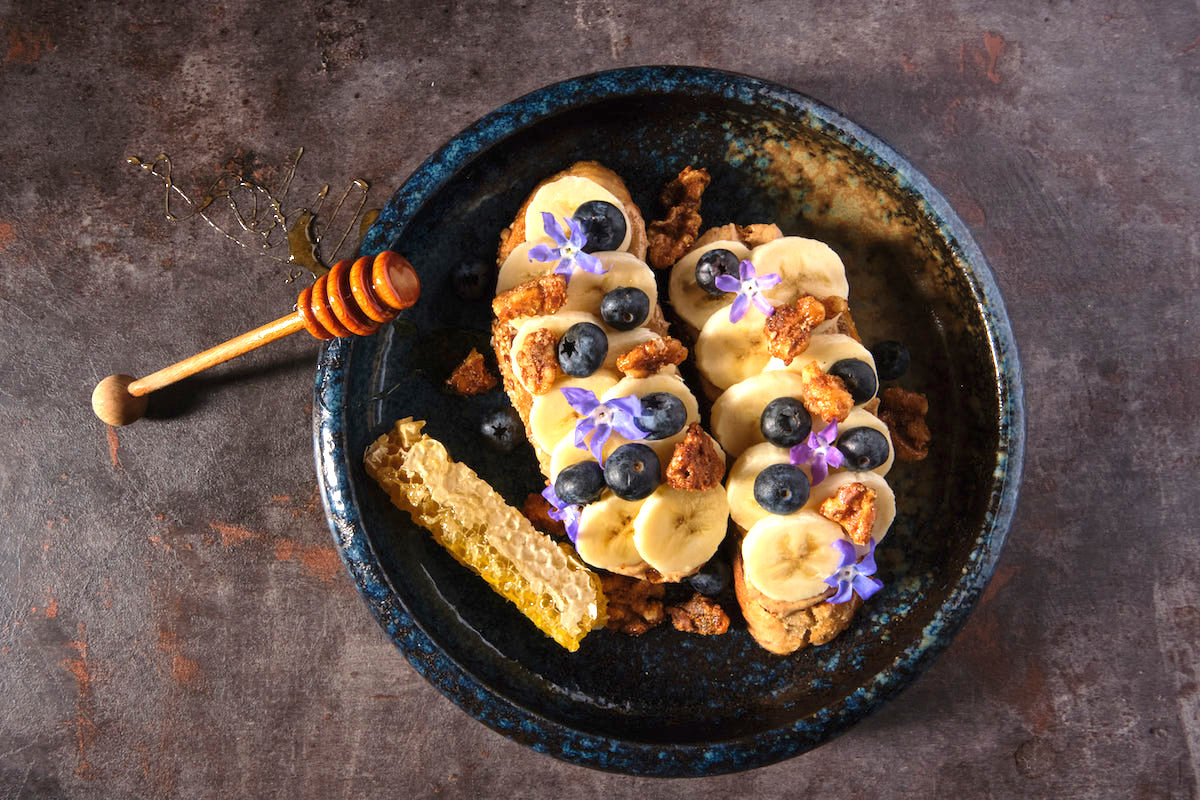 Almond butter toast at Toca Madera. | Photo by Louiie Victa